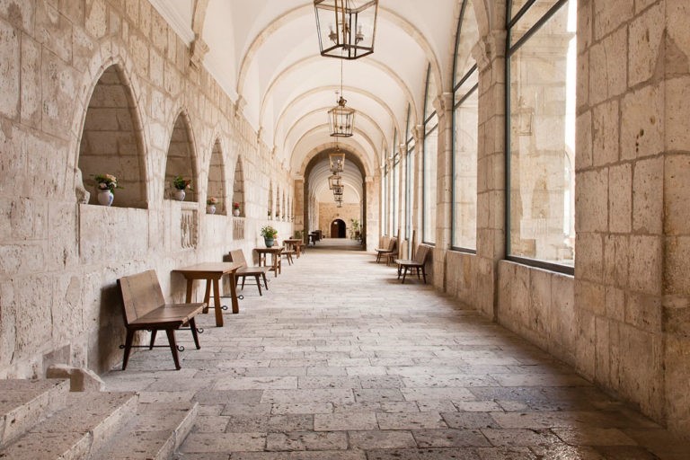 claustro Monasterio de la Santa Espina